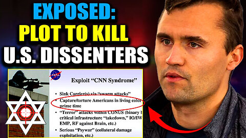 Leaked Government Files Expose Mossad Plot To Assassinate Charlie Kirk In 2025