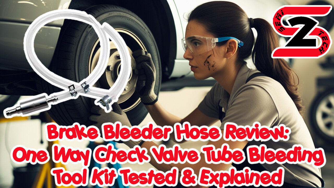 Brake Bleeder Hose Review | One Way Check Valve Tube Bleeding Tool Kit Tested & Explained