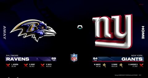 E14 Giants Franchise vs Ravens: Can Dart outduel Jackson?