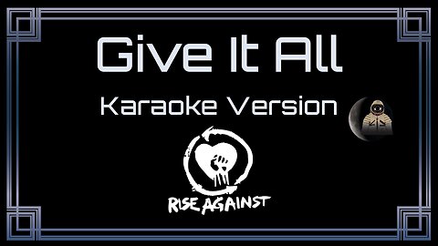 Rise Against - Give It All (CC)