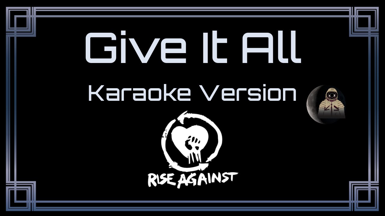 Rise Against - Give It All (CC)