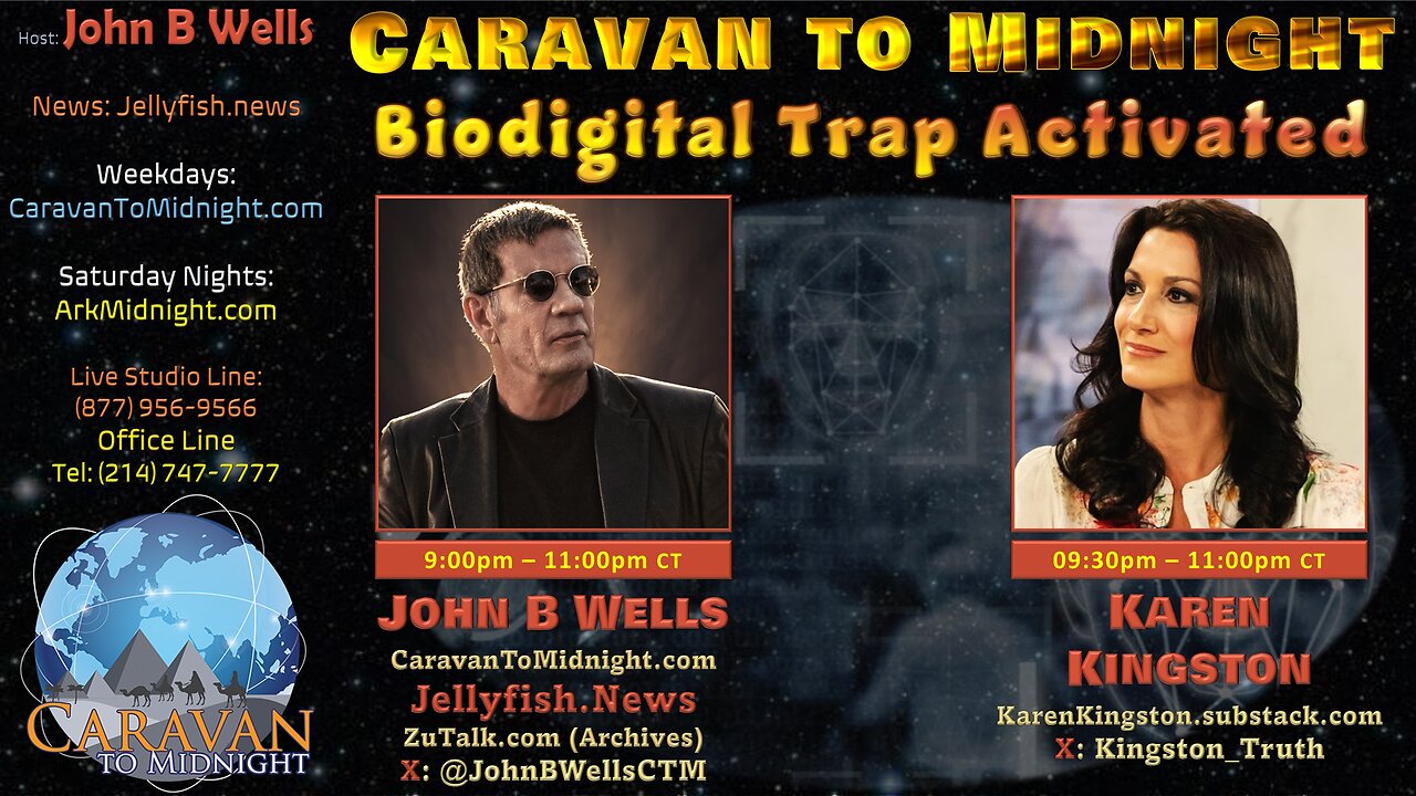 Biodigital Trap Activated - John B Wells LIVE
