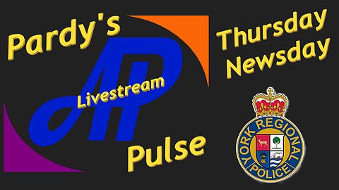 Pardy's Pulse Livestream - Thursday Newsday