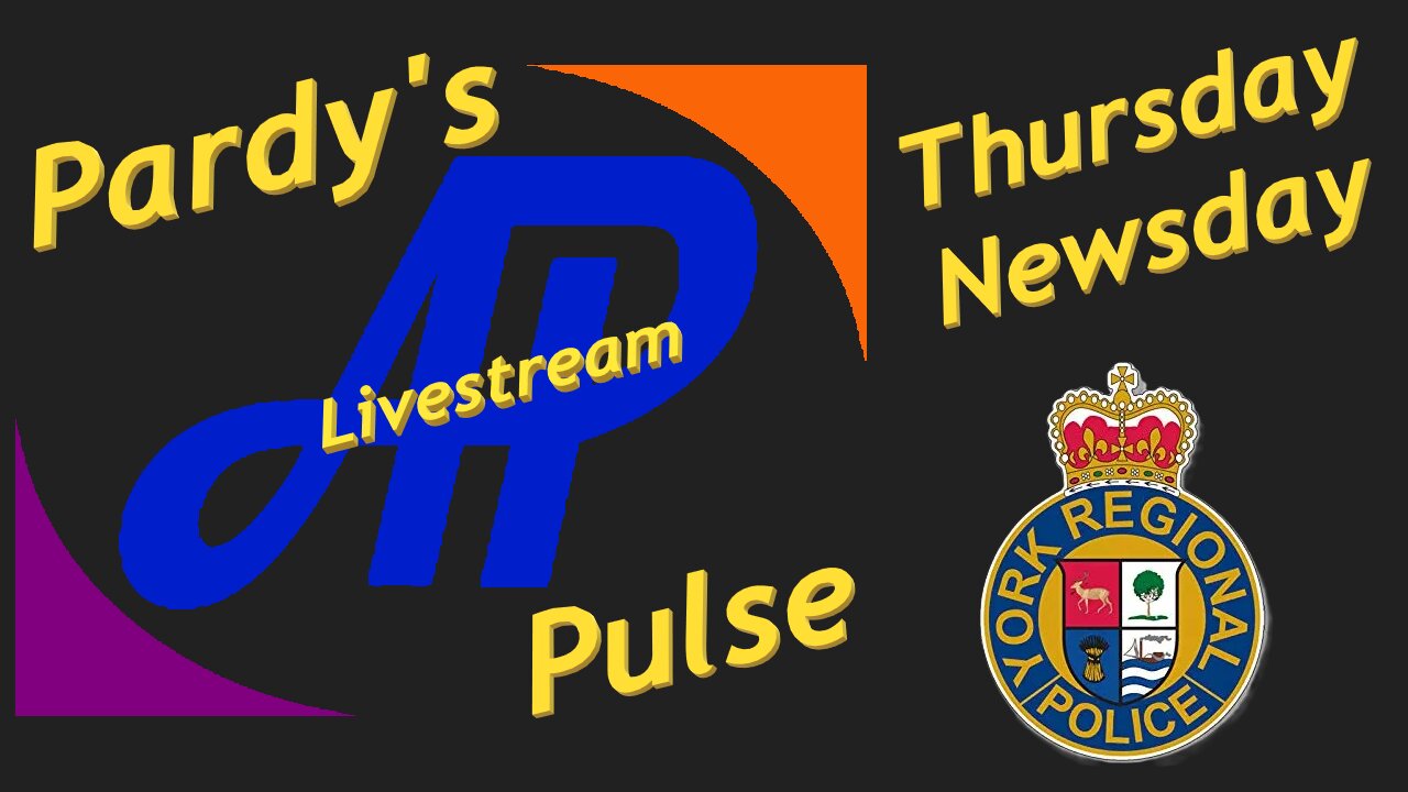Pardy's Pulse Livestream - Thursday Newsday