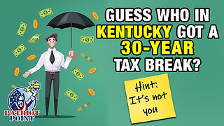 Guess who got a 30-year tax break