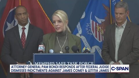 AG Bondi: We Will Hold Comey, James Accountable!