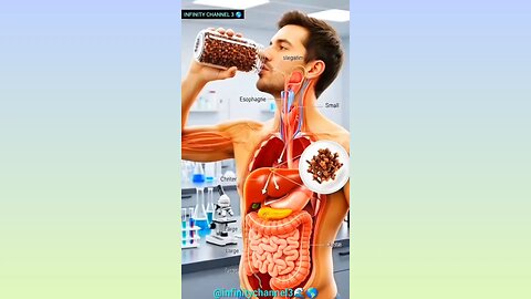 WHAT HAPPENS WHILE 🚰 IN THE HUMAN BODY 💪