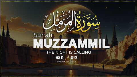 Surah Al-Muzzammil | Tranquil Recitation for the Night Seekers 🌙