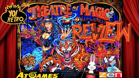 Yo! Retro #50 Atgames Theatre of Magic Review! #atgames #legends4kp #yoretro #zenstudios #pinball