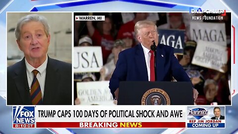 Senator Kennedy Criticizes Democrats: Says Party Driven by Dislike of Trump