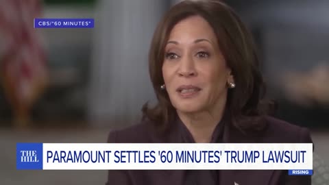 Paramount SETTLES Trump's CBS '60 Minutes' LAWSUIT