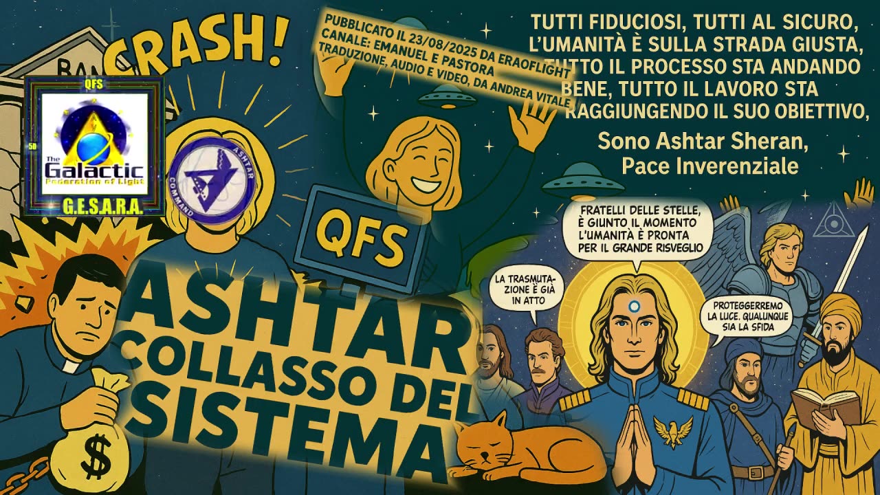 ⭐️⚡️⭐️ ASHTAR: COLLASSO DEL SISTEMA.