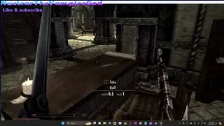 Skyrim using a drunk npc to cuase a scene in the thalmor embassy