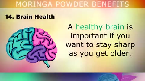 MORINGA Powder, Benefits and Uses