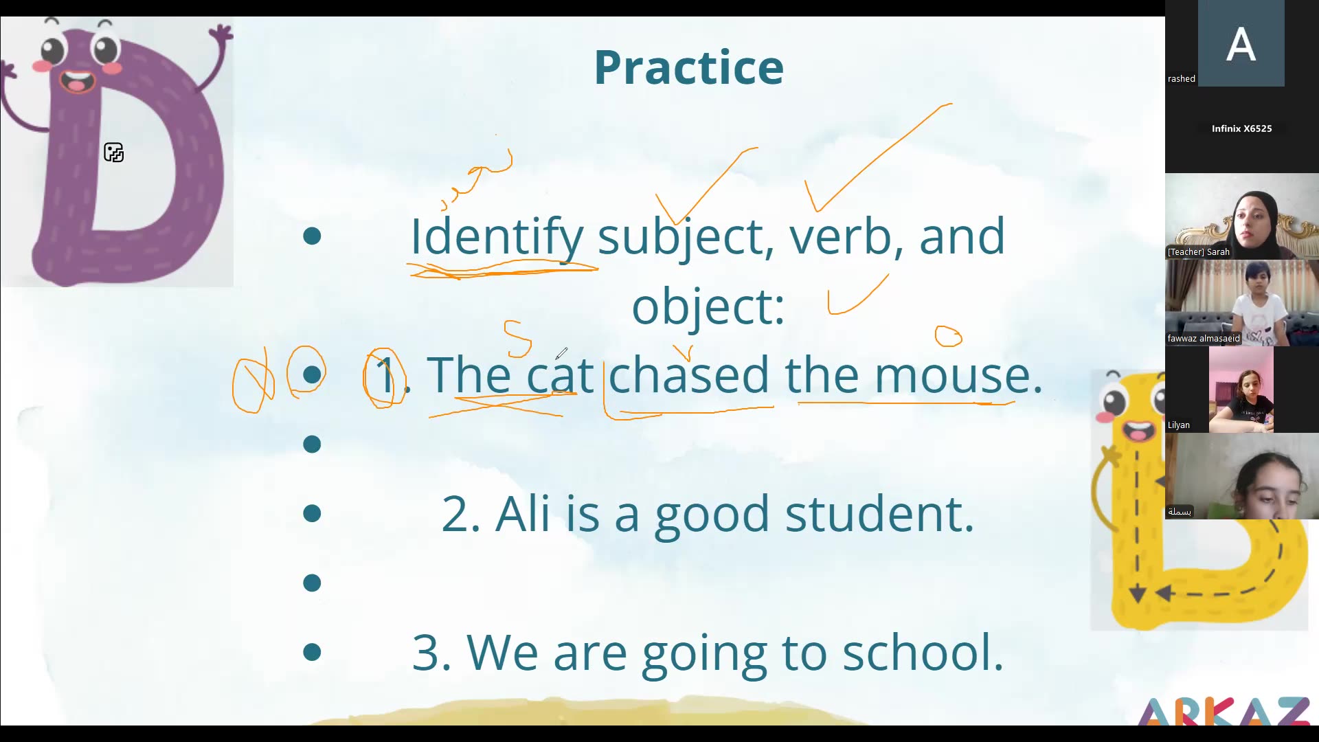 basic sentence structure