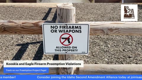 Guns with Greg (Ep. 4) - Eagle and Kooskia Firearm Preemption Violations