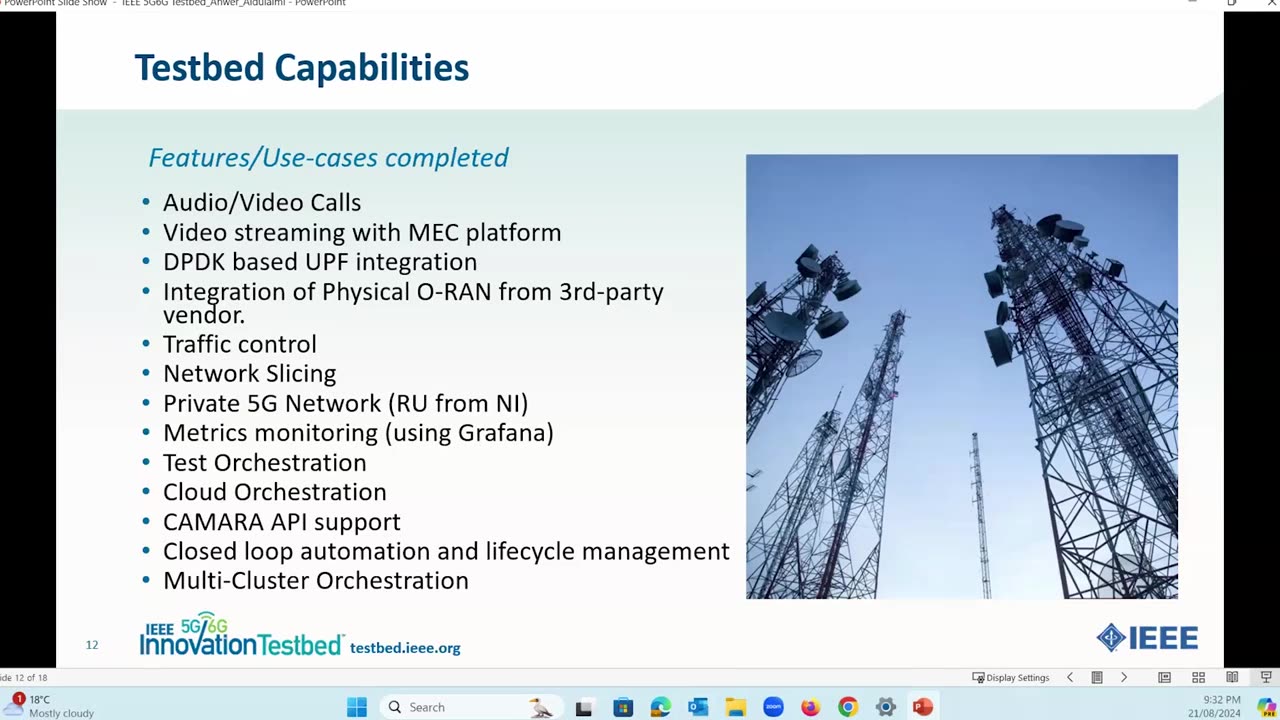 IEEE 5G/6G Innovation Testbed Jan. 3 2025