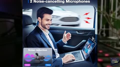 EMEET C960 4K Webcam for PC, 4K UHD Sony Sensor, PDAF Auto Focus, Dual AI Noise-