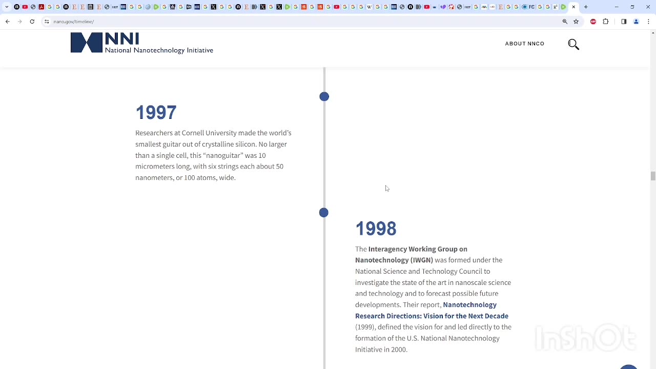 nano. GOV Timeline Is Pretty Important!