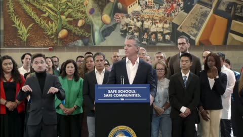 California Gov. Newsome Signs New Law Designed to Intimidate ICE Officers