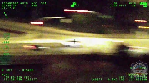 Mesa police rescue child, suspect arrested after high-speed chase after he assaulted two people