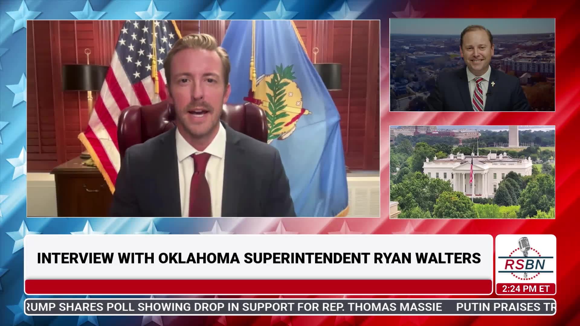 WATCH: RSBN Interviews Oklahoma Superintendent Ryan Walters - 8/20/25