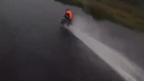 IT’S THE FUTURE-NEED A FLOAT & ROPE TO KNOW WHERE YOU STOPPED!