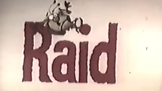 Raid, etiqueta roja - Las mata, bien muertas - Vieja publicidad