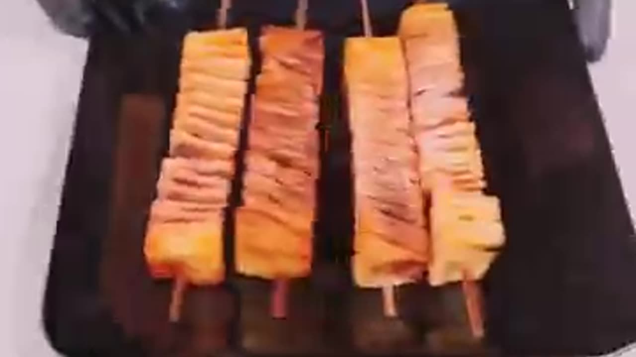 Perfect Crispy Potato Skewers _ Masala Fries on Stick _shorts(360P).mp4