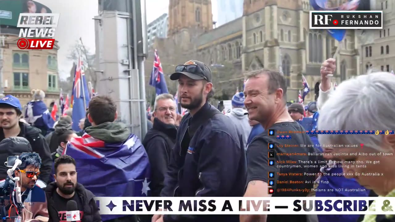 15-March for Australia_Melbourne_31/08/2025_Rebel News Coverage Breakdown