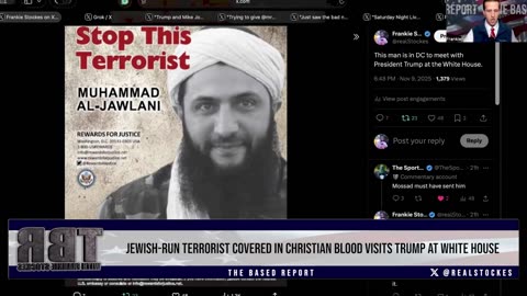The Based Report: Trump Hosts Israel-Backed TERRORIST at White House