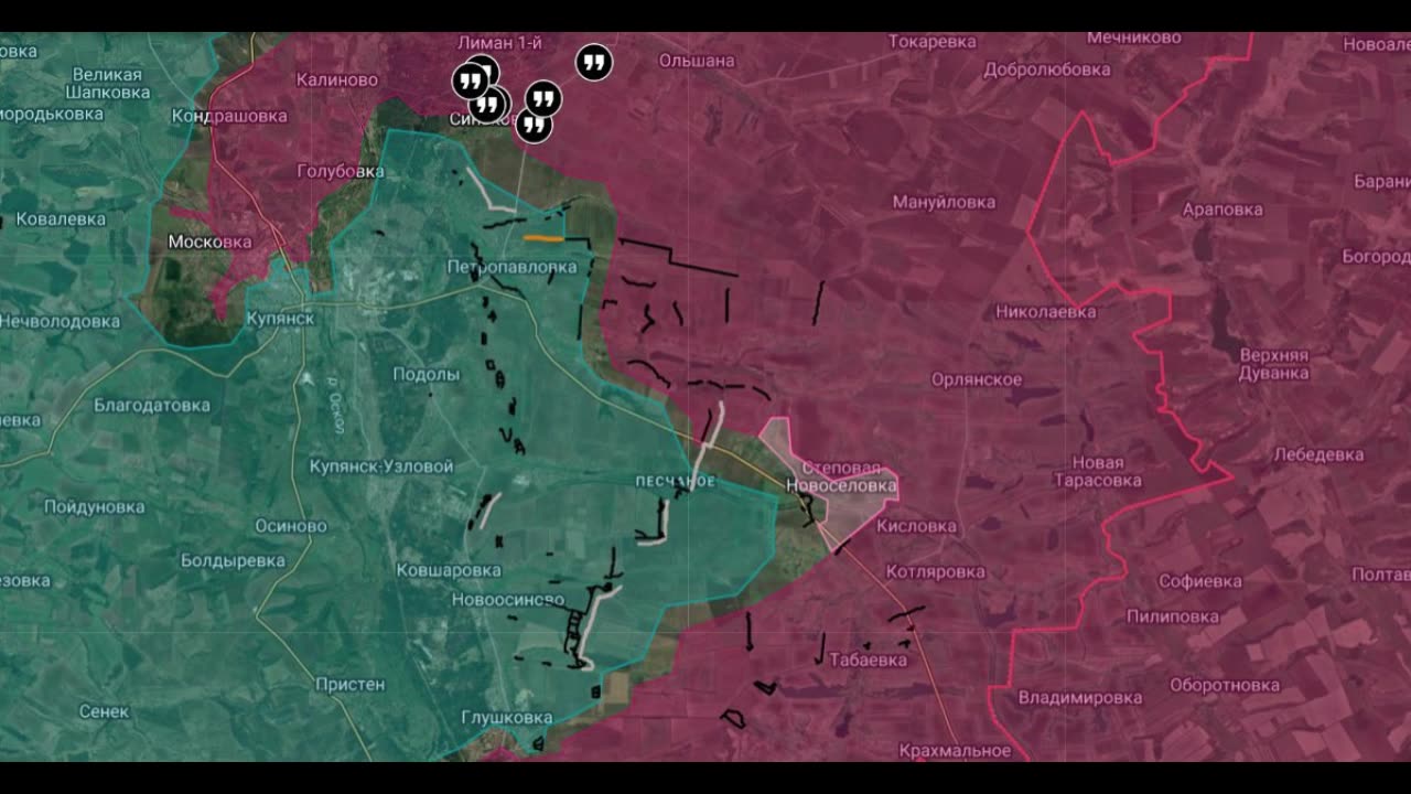📌 Russian Forces Advance on Multiple Fronts: Kupyansk, Lyman, Stepovaya Novosyolovka