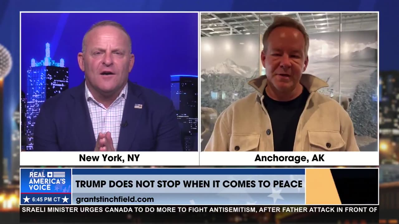 BRIAN GLENN LIVE FROM ALASKA AHEAD OF TRUMP’S SUMMIT WITH PUTIN