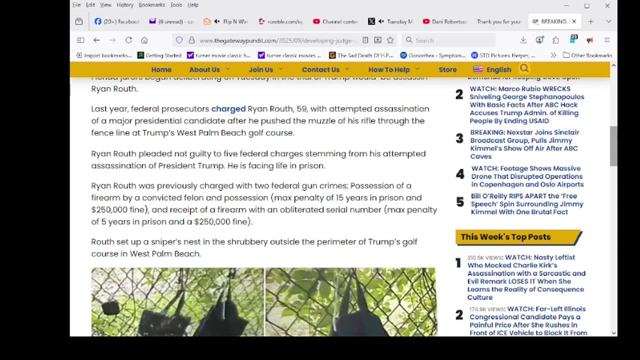 Trump Would-Be Assassin Ryan Routh Tries to Stab Himself in the Neck