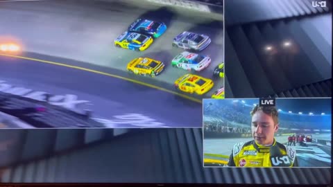 🚨 BREAKING: NASCAR Driver Christopher Bell just dedicated his win tonight at Bristol to CHARLIE KIRK