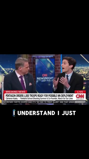 Liberal tries to police my speech on CNN, it doesn't go well for him