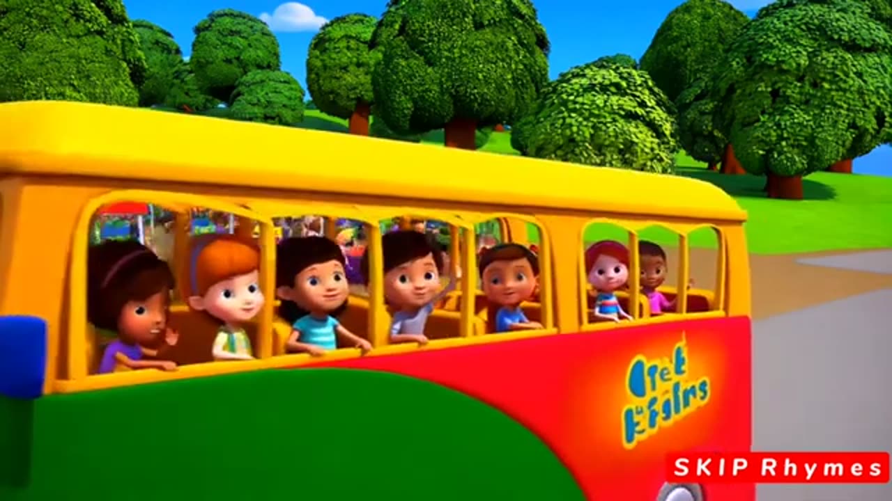 Bus, a delightful nursery rhyme designed