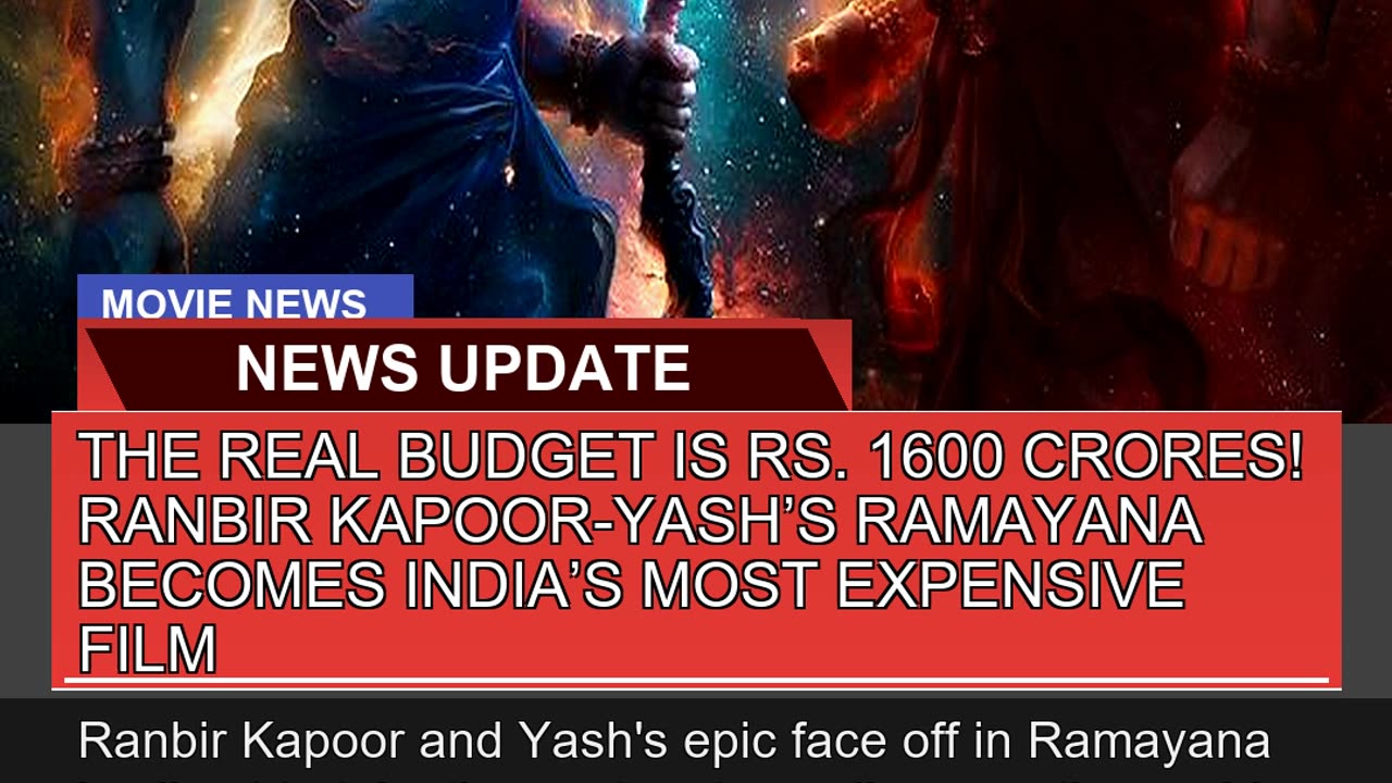 The Real Budget is Rs Crores Ranbir Kapoor