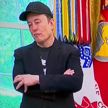 Elon musk is so high it looks like he’s hallucinating!