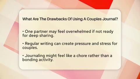 What Are The Drawbacks Of Using A Couples Journal_ - Better Family Relationships