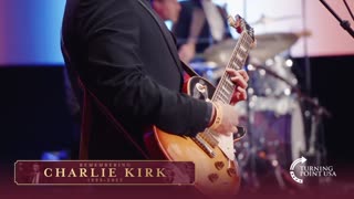"What A Beautiful Name" - Kari Jobe at the Memorial of Charlie Kirk.