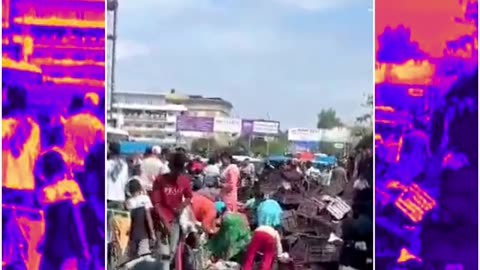 Dehradun Mango Truck Overturns, Locals Loot Fruit as Injured Driver Ignored