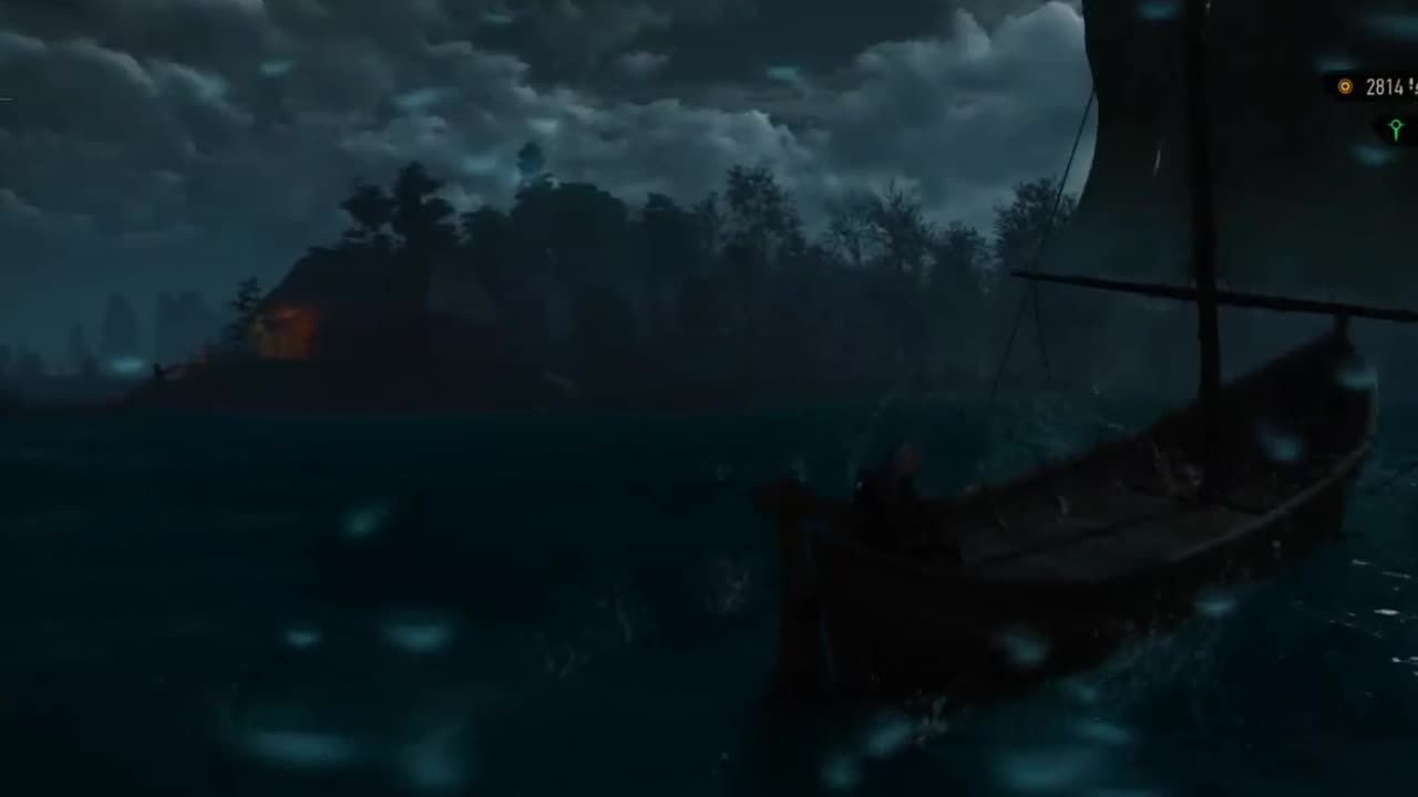 The Witcher 3 Enemy fighting horse