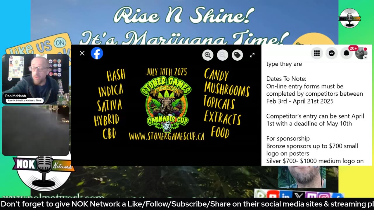 Rise ‘N Shine! It's Marijuana Time! Wake ‘N Bake Show - Ep 166 April 18, 2025