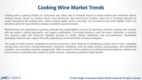 Cooking Wine Market Size, Share, Trends | 2034