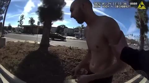 Bodycam shows terrifying moment suspect steals female officer's gun: 'Please don't shoot me'