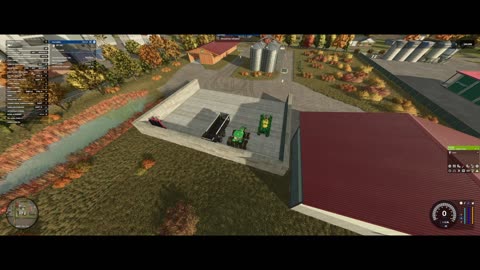 Farming and chatting!