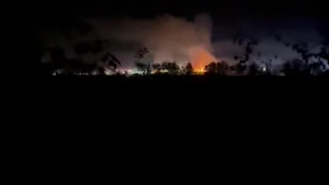 BREAKING NEWS: Fire erupting at Universal Ostrich Farm