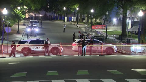 Increased security, barriers going up near Embassy of Israel in Washington