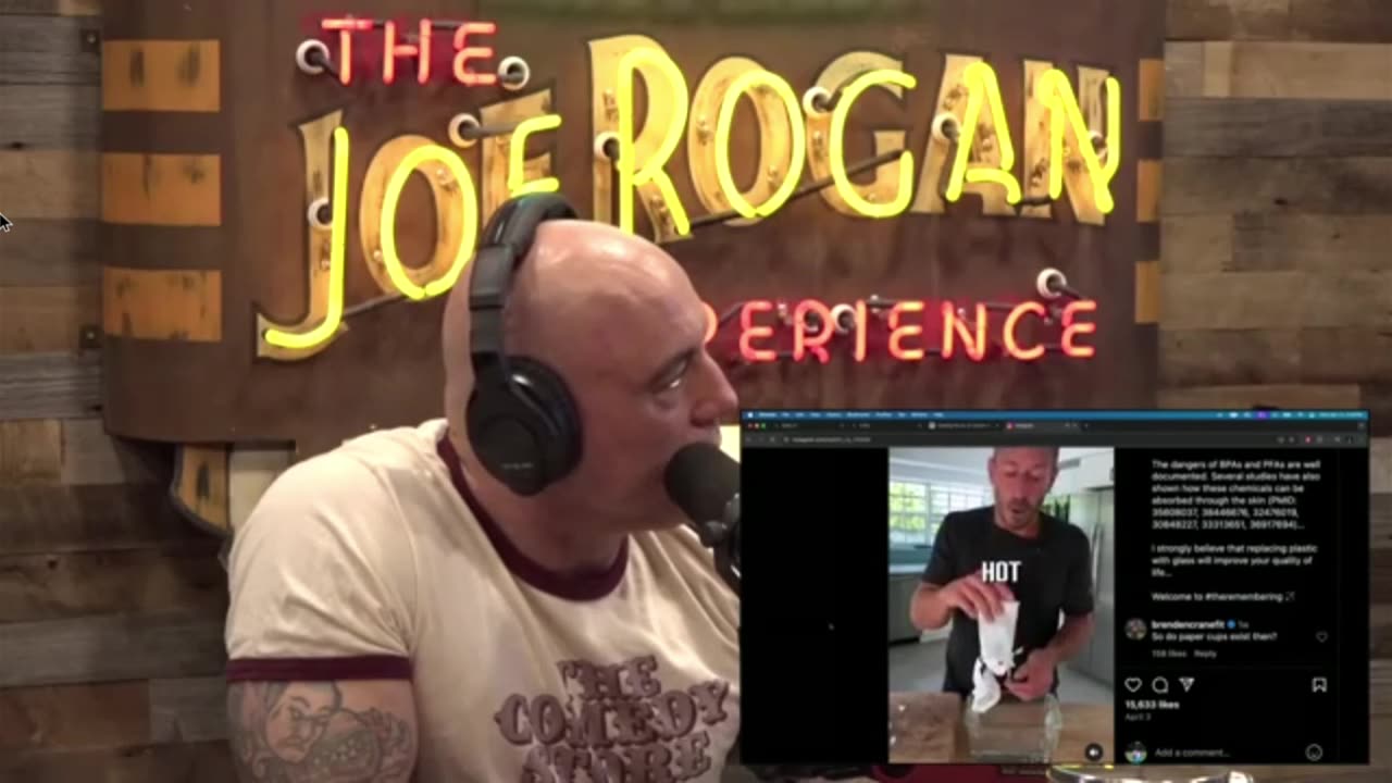 JOE ROGAN EXPOSES PAPER CUPS IN THE DEATH CULT SOCIETY